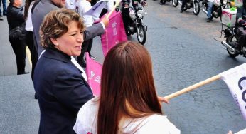 Delfina Gómez renovó el parque vehicular del Servicio Postal en el Edomex