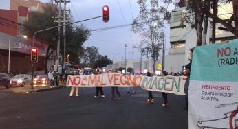 Vecinos de Coyoacán exigen desmantelar helipuerto ilegal de Grupo IMAGEN
