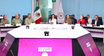 Gabinete de seguridad instala mesa con motivo del monitoreo de la jornada electoral.