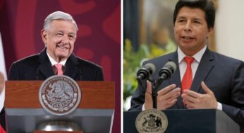AMLO: Para México, Pedro Castillo sigue siendo el presidente de Perú; relaciones están “en pausa”