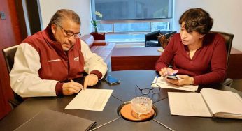 Maestra Delfina Gómez encabeza preferencias para el EDOMEX: Horacio Duarte