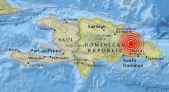 Sismo de magnitud 5.3 sacude República Dominicana