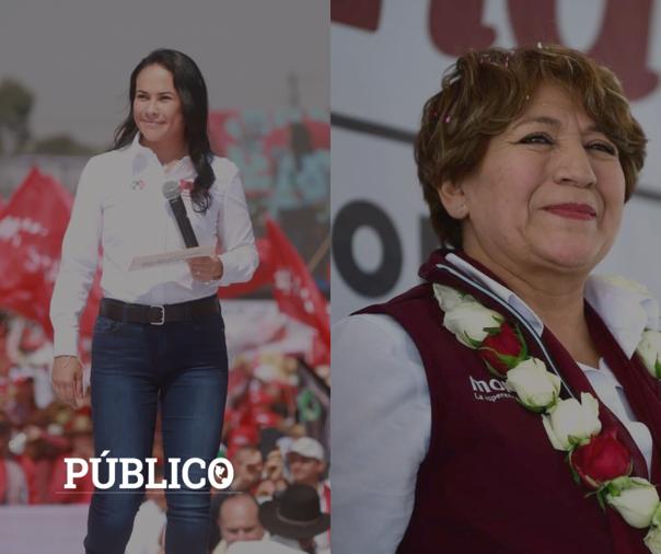 Delfina Gómez recorrió 56 municipios de Edomex en la primera mitad de su campaña, Alejandra del Moral sumó 57 municipios hasta el día 37
