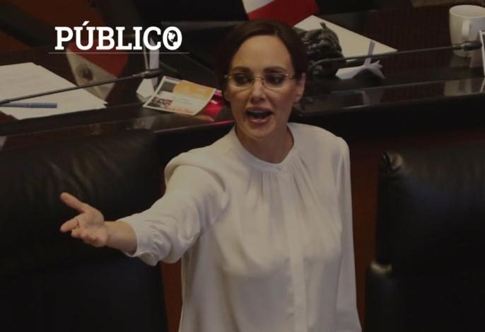 Lilly Téllez, senadora del PAN, se retrata como abanderada de derecha, pero su discurso rechaza a más grupos de los que podría atraer