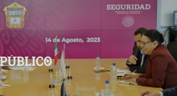 Delfina Gómez, gobernadora electa del Edomex, se reúne con Rosa Icela Rodríguez, titular de la SSPC