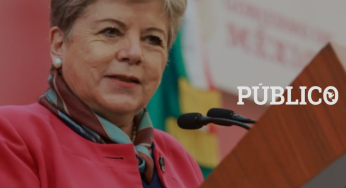 Alicia Bárcena pedirá el retiro de boyas antimigrantes