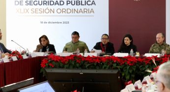 Es 2023 el año con la incidencia más baja en la mayoría de los delitos: SSPC